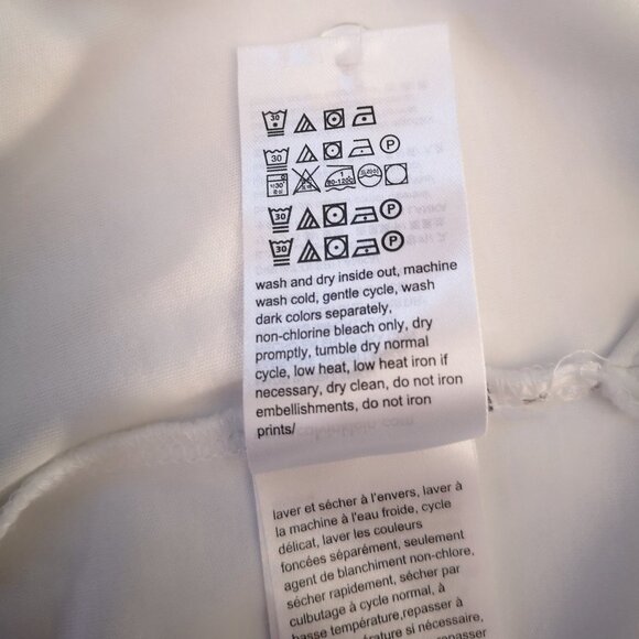 Calvin Klein Liquid Touch Men's Size Large Short Sleeve White Polo - Picture 7 of 11